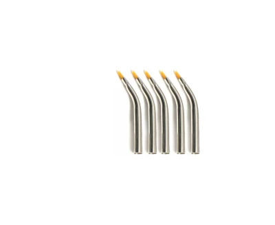 Set Dental 3 - Сменные насадки из синтетики со сгибом для ручки S
