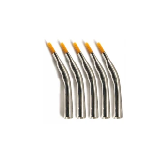 Set Dental 3 - Сменные насадки из синтетики со сгибом для ручки S