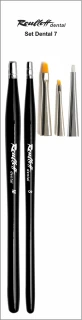 Set Dental 7 - Набор из трёх сменных кистей + ручки M и S