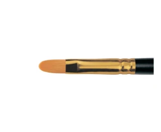 1337 - ​Овальная кисть из жесткой синтетики